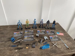 2012 4” GI Joe Figure Lot Duke Cobra Commander Claws Trooper Firefly Bazooka ++ - Picture 1 of 13
