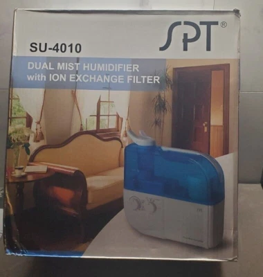 SPT SU-4010 Ultrasonic Dual-Mist Warm/Cool Humidifier  Ion Exchange Filter  NIB - Image 1 of 4