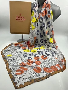 Vivienne Westwood Silk Shawl Authentic NWT - Picture 1 of 10