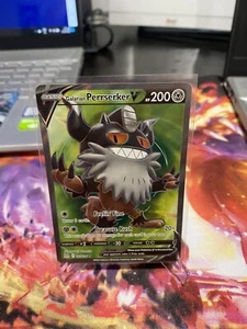 Pokémon TCG Galarian Perrserker V Sword & Shield - Lost Origin 183/196... - Picture 1 of 2