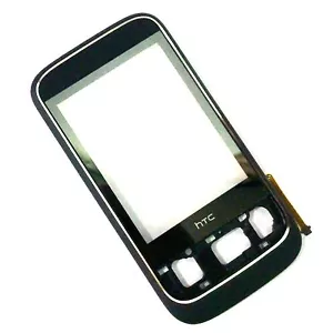 HTC Smart Rome 100 Carcasa Frontal + Digitalizador Pantalla Táctil F3188 Negro Original - Imagen 1 de 2