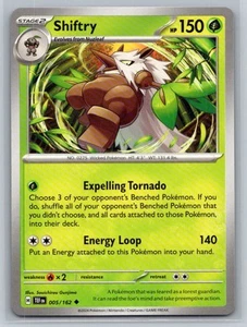 Shiftry #005/162 SV05: Temporal Forces Uncommon - Pokemon Cards G11 - Picture 1 of 2