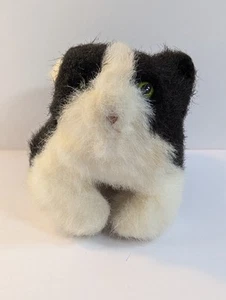 Folkmanis pupazzi popolari pelosi nero bianco gatto gatto peluche 9" - Foto 1 di 10