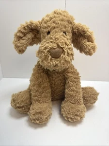 Jellycat Fuddlewuddle Cachorro Marrón 9” Sentado Esponjoso Suave Cachorro Londres - Imagen 1 de 8