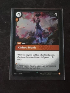 Riftbound Kinkou Monk - Foil - 141/298 - Origins English - Mint - Picture 1 of 3