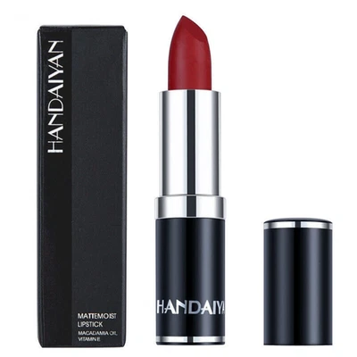 12 Colors Matte Lipstick Velvet Long Lasting Pigment Waterproof Lip Color Makeup - Image 1 of 4