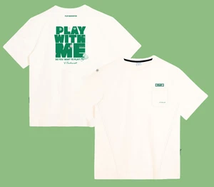 TECHNIST Unisex Badminton T-Shirts Overfit Casual Top Tee Ivory AsiaFit TNT65130 - Picture 1 of 6