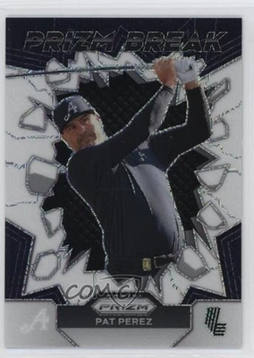 2024 Panini Prizm LIV Golf Prizm Break White Mojo Prizm /36 Pat Perez #2 - Image 1 of 2