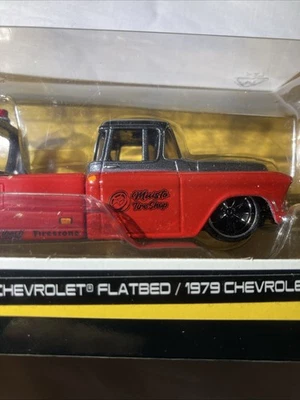 Chevrolet Chevy 1957 plataforma plana Maisto Design Elite Transport y Blazer K5 1979 Foto 1 de 4