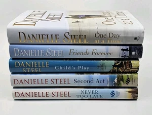 Danielle Steel Hardcover Romance Novel Collection Lot of 5 Books + Jackets Lot 4 - Imagen 1 de 6