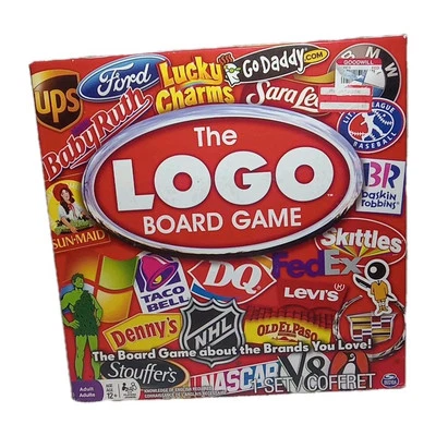 The Logo Board Game The Board Game About The Brands You Love Complete Game  - Image 1 of 4