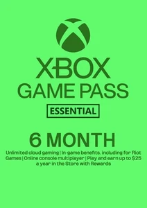 Xbox Game Pass Essential 6 Monate - DE/EU digitaler Code - Bild 1 von 1