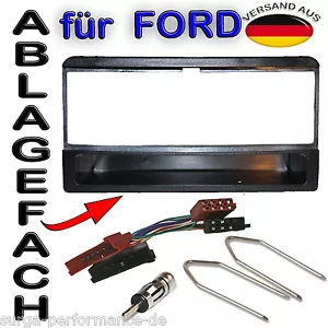 für FORD Focus Radio Blende Rahmen + ISO Adapter + Kabel SET - Bild 1 von 1