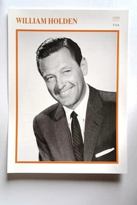 (S02) STARPORTRAITKARTE - William Holden - Picture 1 of 1