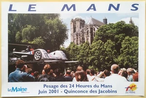 Le Mans: Scrutineering / weigh-in 2001 Le Maine / ACO poster - Picture 1 of 3