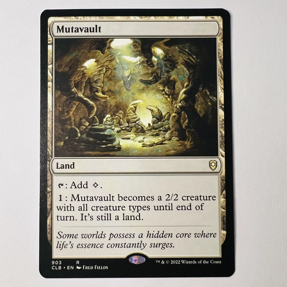 magic The Gathering Mtg Mutavault Baldur's Gate Excellent Rare Commander - Image 1 of 1