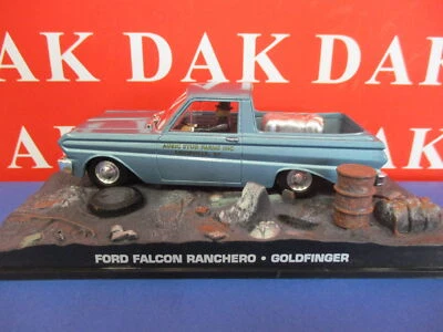 Die cast 1/43 Modellino Auto 007 James Bond Ford Falcon Ranchero - Goldfinger - Immagine 1 di 4