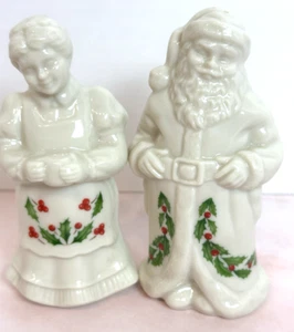 Lenox Holiday Mr. & Mrs. Santa Claus Weihnachten Salz & Pfefferstreuer Set - Bild 1 von 20