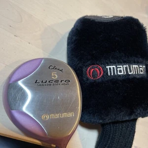 Maruman Womens 5 Wood Cleek Shallow Back Head W/cover - Picture 1 of 5