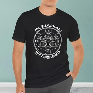 Pleiadian Starseed Sacred Geometry T-Shirt - Picture 1 of 10