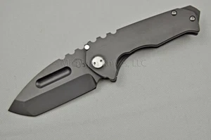 Medford Praetorian Genesis T Knife w/ S35VN (PVD) & Ti (PVD)  w/ Ti Hdw   (rd4) - Picture 1 of 6