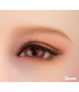 DOLLMORE MSD YoSD 12 mm occhi di vetro rotondi (ET71) colore rosa - Foto 1 di 5