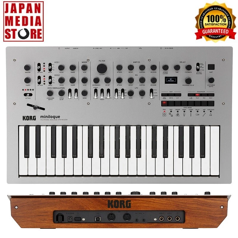 KORG minilogue Polyphonic Analog Synthesizer Multi-engine 37-keys Sequencer NEW - Image 1 of 4