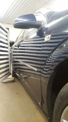 2008 SATURN AURA POWER FRONT PASSENGER RIGHT DOOR IMPERIAL BLUE PAINT CODE 403P - Image 1 of 4