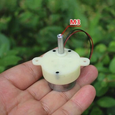 DC3V-9V 5V 6V 5RPM Slow Speed Reduction Mini 300 Turbo Worm Gear Motor Toy Model - Bild 1 von 4