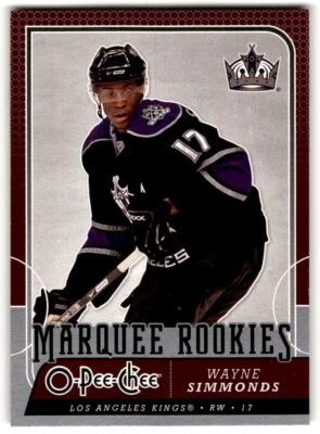Wayne Simmonds 2008-09 O-Pee-Chee Rookie #764 Los Angeles Kings - Image 1 of 2