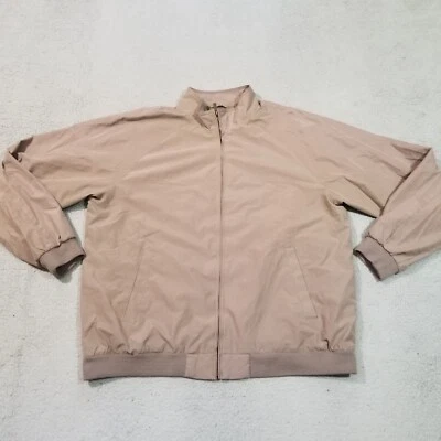Croft & Barrow Jacket Mens Extra Large Brown Zip Up Lined Outdoors Casual - Image 1 of 4