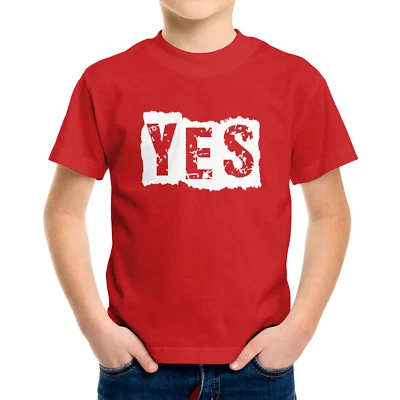 Yes Toddler Kids Boy Girl Tee T-Shirt Unisex Shirts Gift - Image 1 of 4