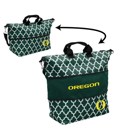 Oregon Ducks Crosshatch Expandable Tote Bag Cover