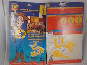 Disney Toy Story 2 Woody Stencil Stamp Sets - Picture 1 of 4