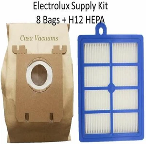 8 bolsas S ElectroluxCanister Oxígeno Armonía Ergospace bolsas de vacío + H12 Hepa - Imagen 1 de 2