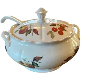 Bia International Cordon Bleu Fruit Theme Soup Tureen With Lid & Ladle Porcelain - Picture 1 of 13