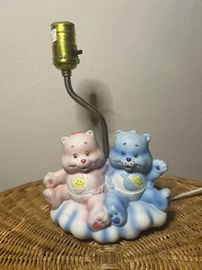 Vintage Care Bears Porzellan Sockel 120v Lampe - Bild 1 von 4