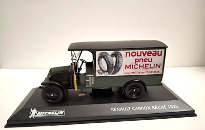 EDICOLA   1:43 CAMION DIE CAST  RENAULT CAMION  BACHE 1925  VERDE  EDI VARIE  16 - Immagine 1 di 4