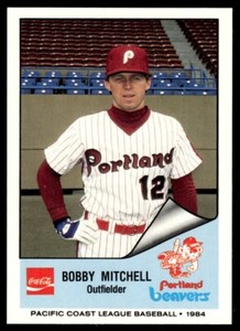 1984 Cramer Portland Beavers Bobby Mitchell Portland Beavers #202