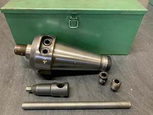 50 International Clarkson Dedlock 200 Milling Chuck, Chuck Key, Grub Screws, Bar - Picture 1 of 1