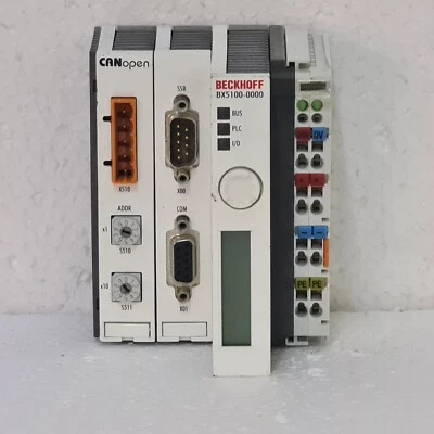 BECKHOFF BX5100-0000 CANopen Bus Terminal Controller - Image 1 of 4