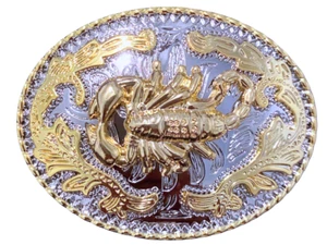 Scorpion Animal Western Rodeo Fashion Unisex Cowboy and Cowgirl Belt Buckles - Picture 1 of 3