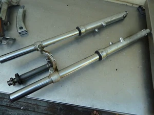 Front forks suspension STRAIGHT XV535 Virago 93 88-94 Yamaha #F19 - Picture 1 of 6