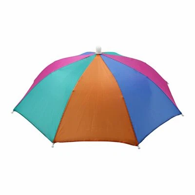 Umbrella Hat with Head Strap - Image 1 of 2