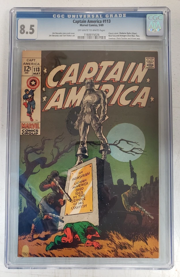 Captain America #113 (Marvel Comics May 1969)
