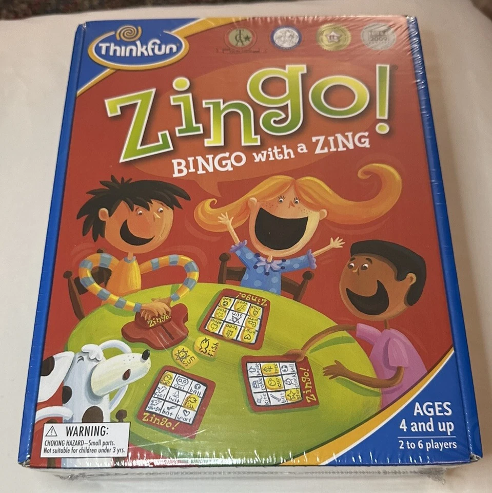 Zingo! Bingo with a Zing Game BRAND NEW SEALED - Image 1 of 1
