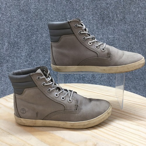 Timberland stivali da trekking donna 7 Dause grigio pelle stringati punta mandorla