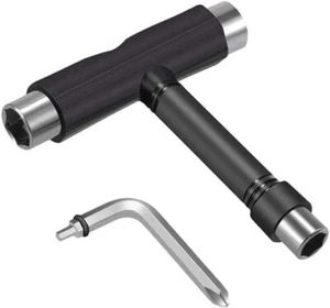 Skate Tool T Tool All-In-One Multifunction Skateboard Tool Wrench Screwdriver - Picture 1 of 1