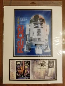 USPS STAR WARS R2D2 FIRST DAY OF ISSUE COVER AND STAMP ART BRAND NEW RARE OOP - Picture 1 of 2