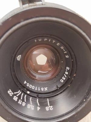 Lente URSS JUPITER-12 1981 2,8/35 mm Contax Kiev RF Foto 1 de 4